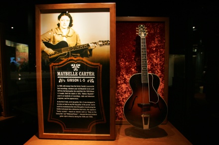 Maybelle Carter's L-5 at the Country Music Hall of Fame and Museum Maybelle Carter's L-5 at the Country Music Hall of Fame and Museum